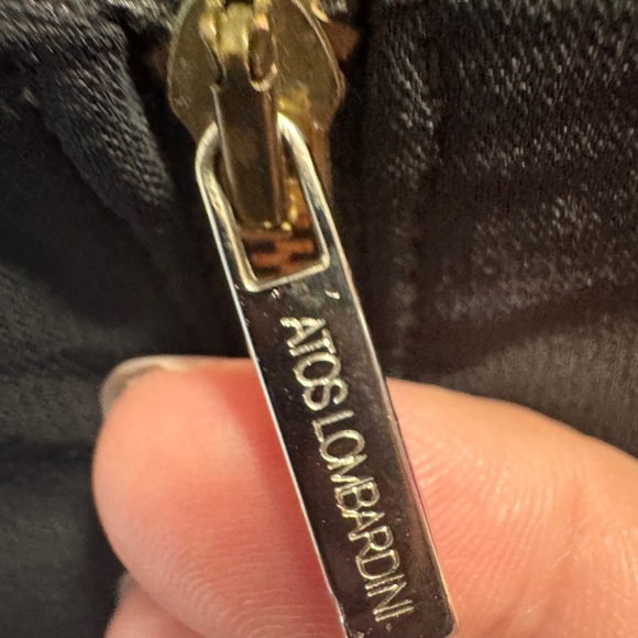 Atos Lombardini Sleeveless Blouse Black - Picture 9 of 12